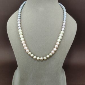 EVAARAZ Premium Multicolour Freshwater Pearl Necklace